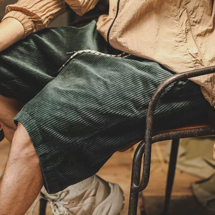 Raúl | Elegant Corduroy Shorts - Image 3