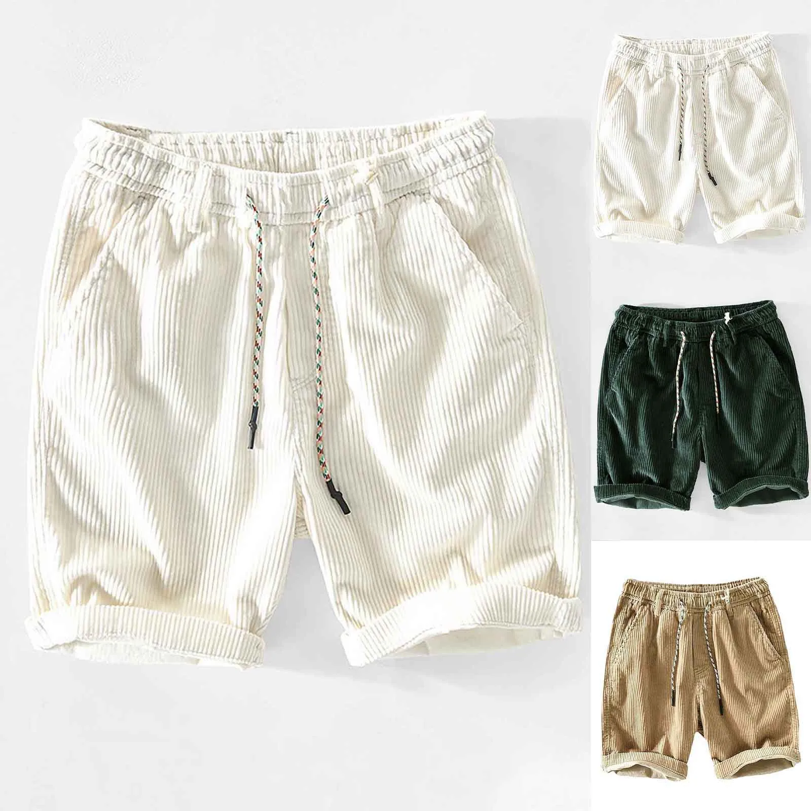 Raúl | Elegant Corduroy Shorts - Image 7