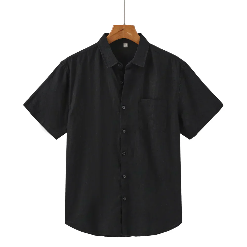 Ray® | Linen Shirt Short Sleeve - Image 9