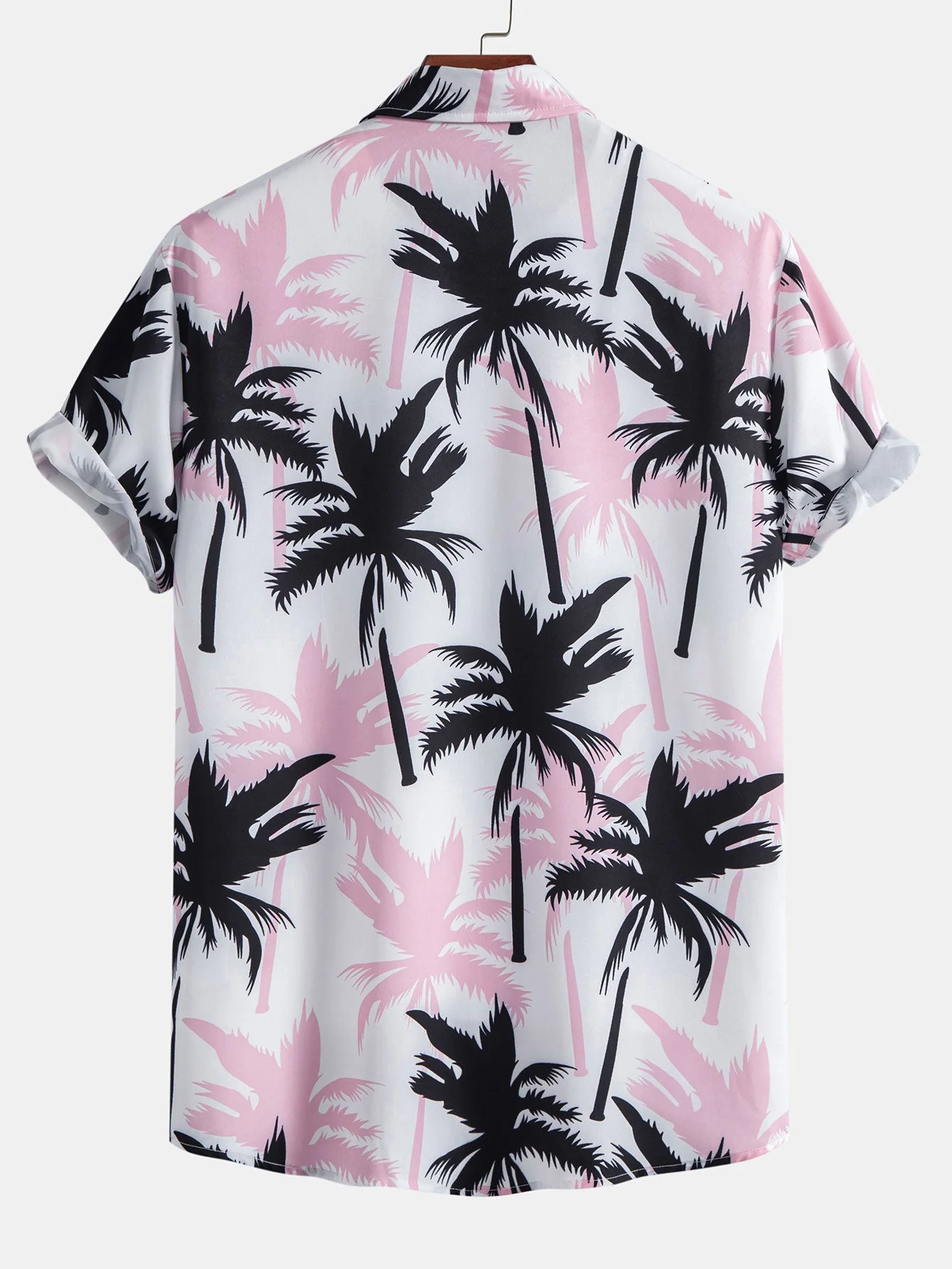 Ray® | Palm Tree Print Button Up Shirt & Swim Shorts - Image 8