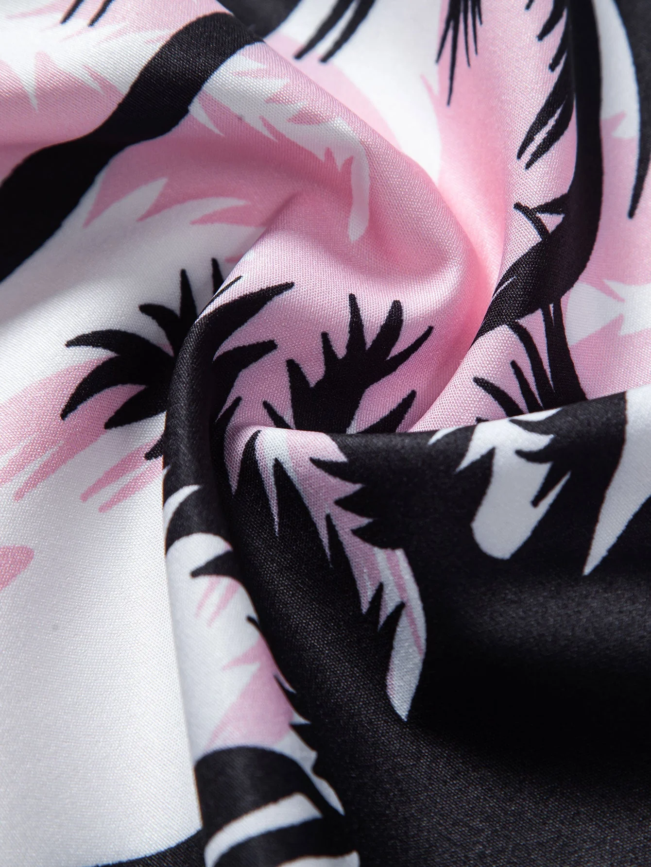 Ray® | Palm Tree Print Button Up Shirt & Swim Shorts - Image 9
