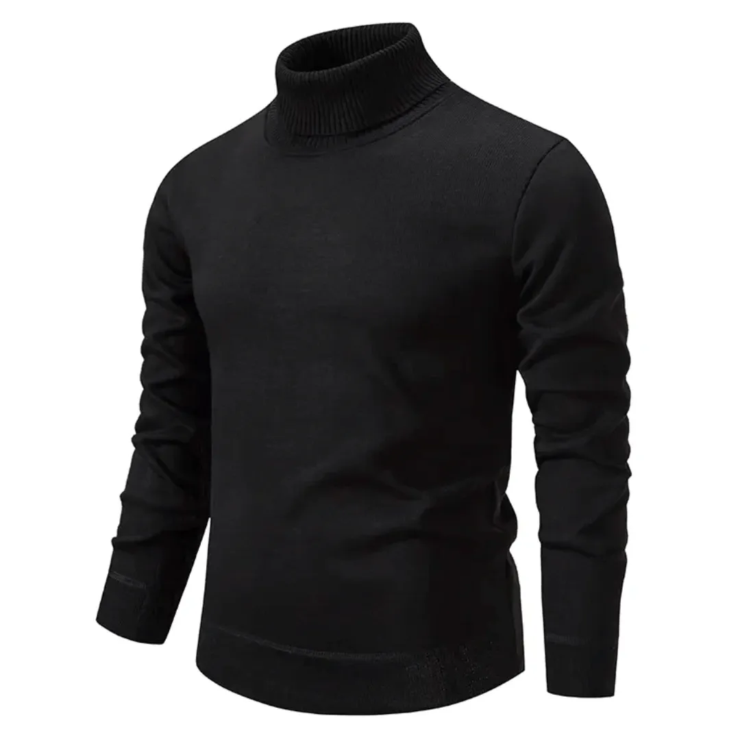 Raylan | Richard Turtleneck Cotton Sweater - Image 2