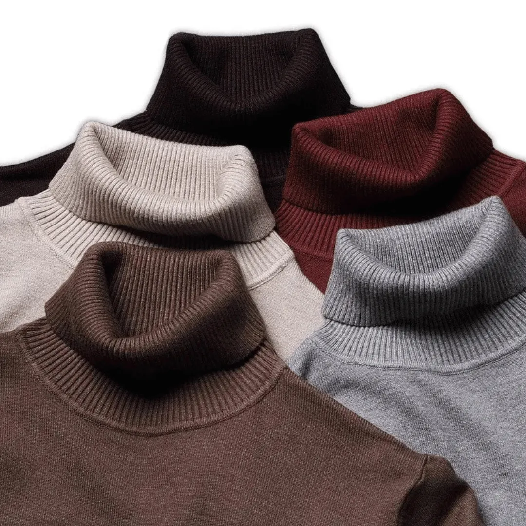 Raylan | Richard Turtleneck Cotton Sweater - Image 6