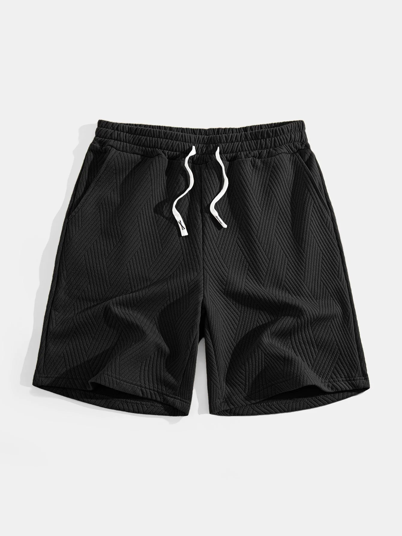 Raymond® | Striped Jacquard Sleeveless Hooded T-Shirt & Shorts - Image 16