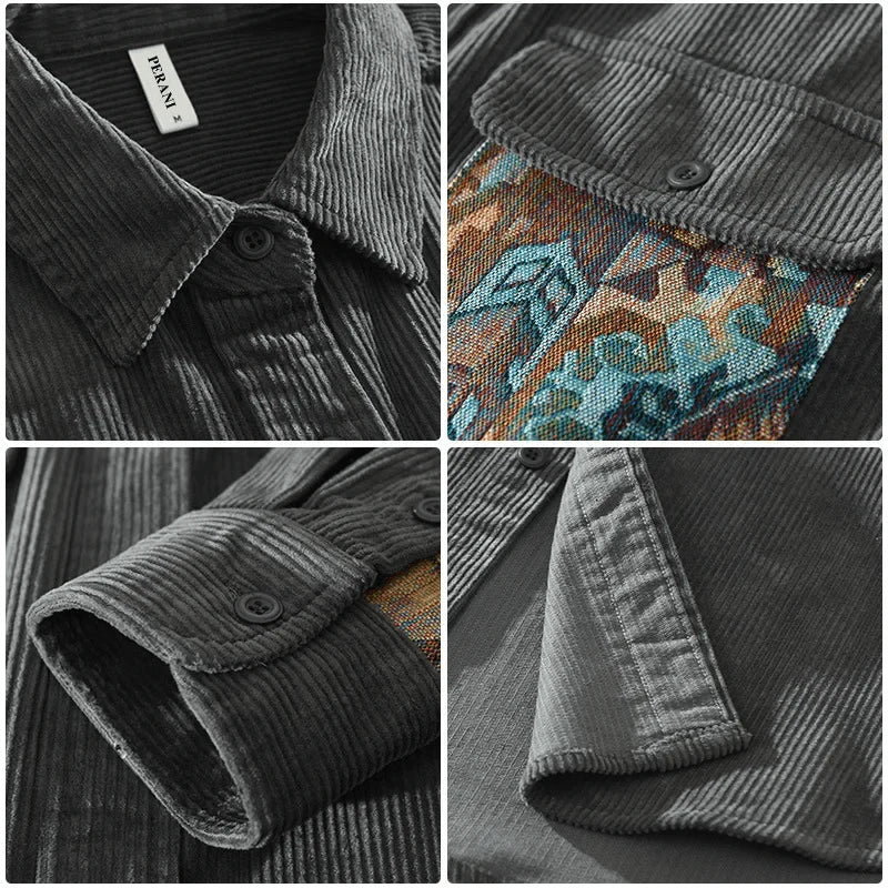 Reggie® | Comfortable Shirt With Patchwork Design - Image 6