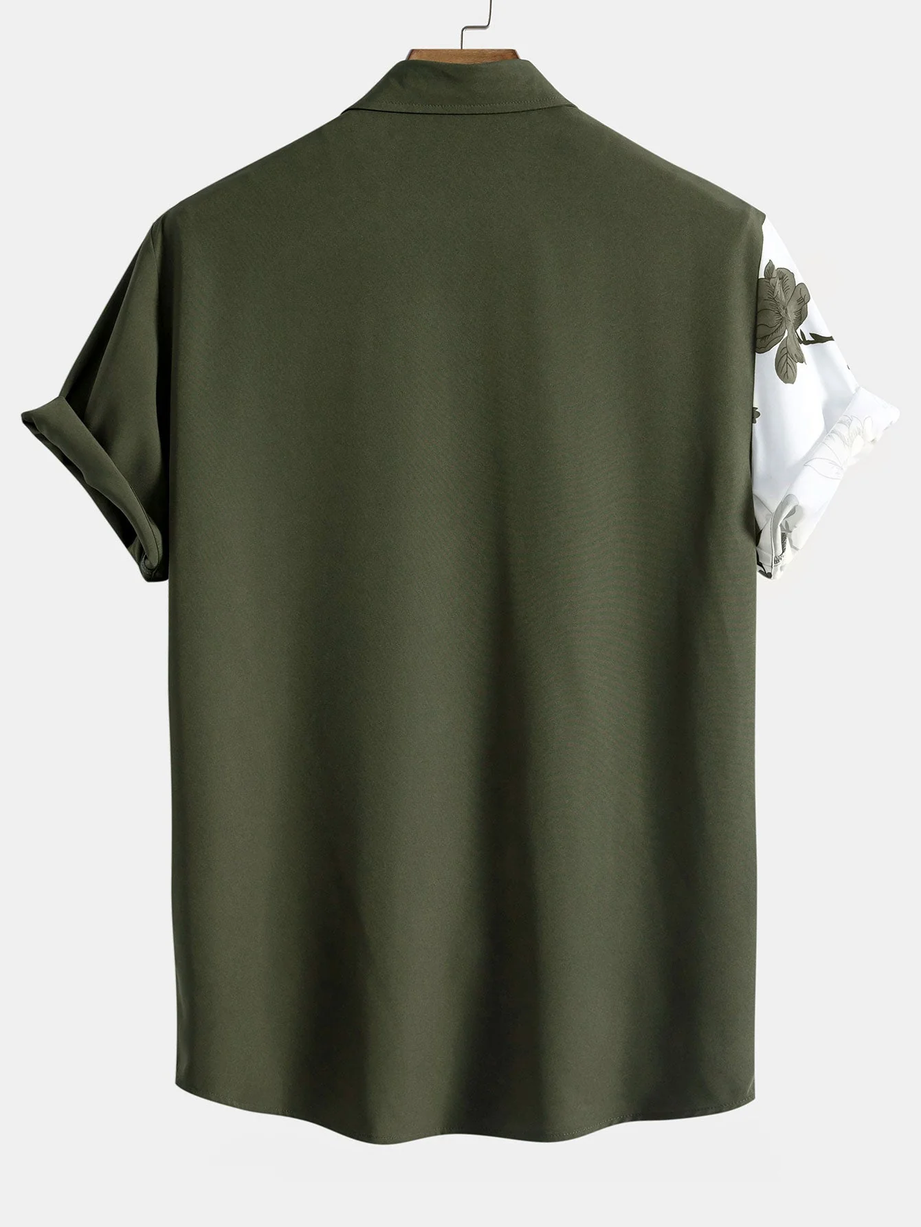 Reginald® | Floral Patchwork Print Button Up Shirt - Image 4