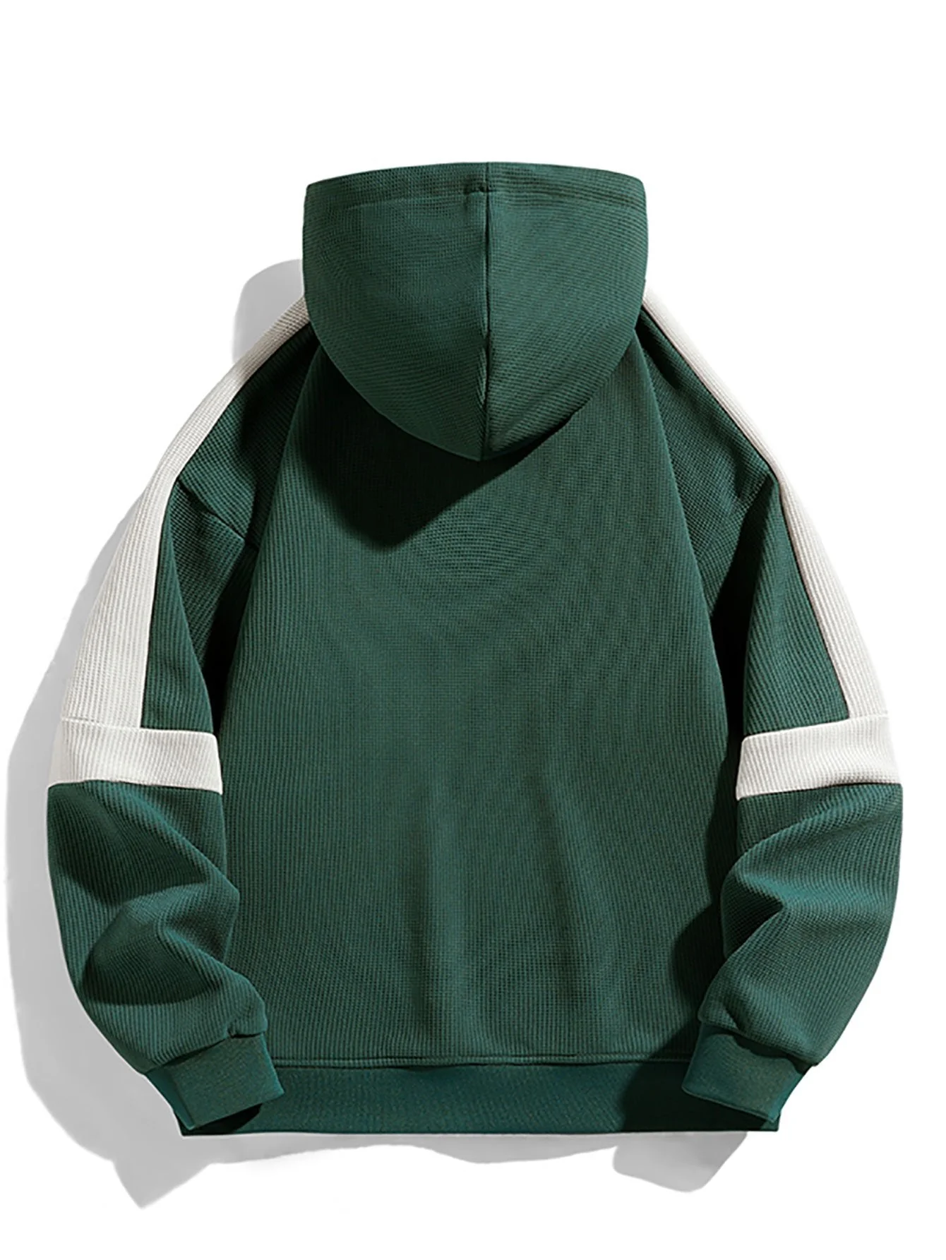 Remi | Color Block Waffle Hoodie - Image 4