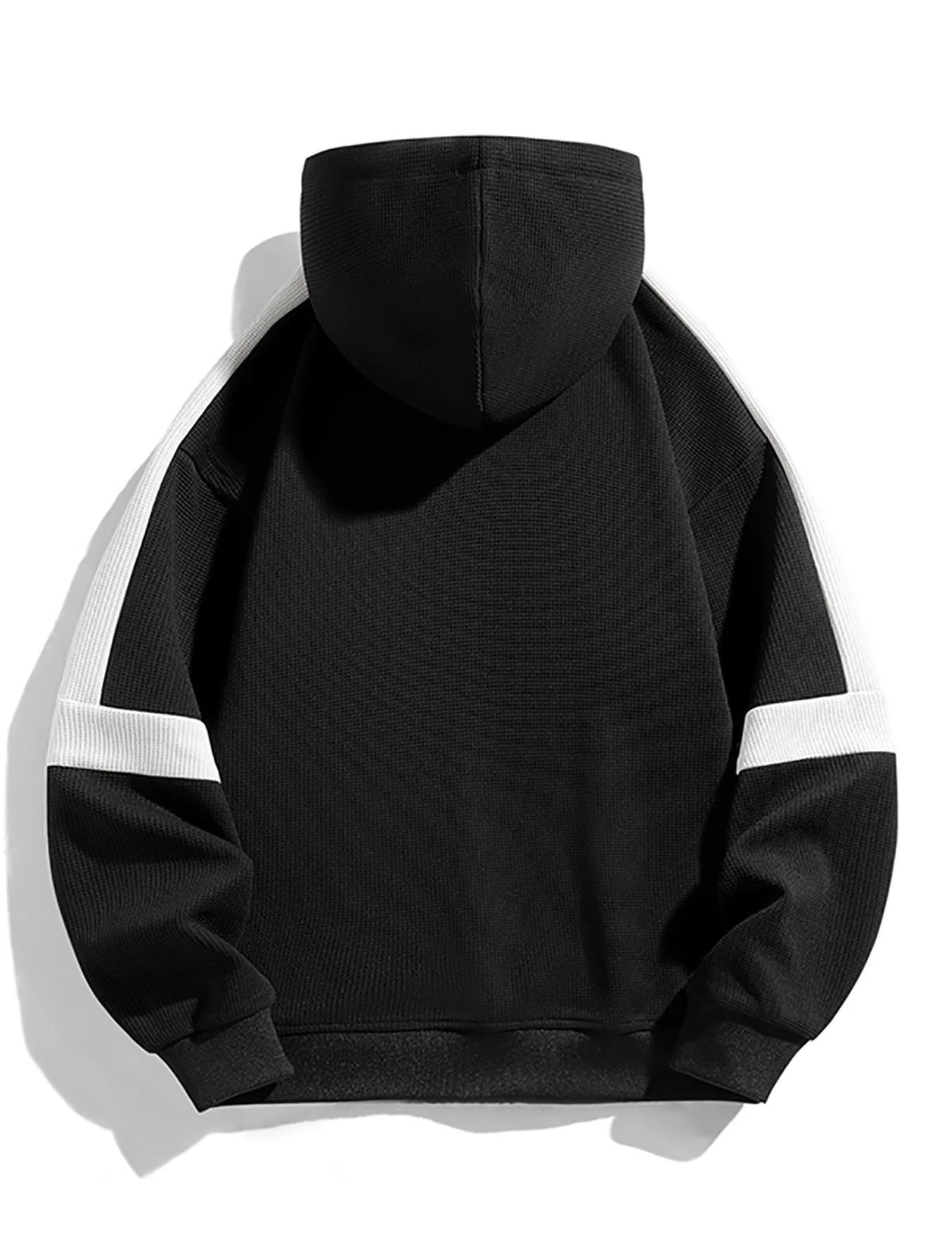 Remi | Color Block Waffle Hoodie - Image 6
