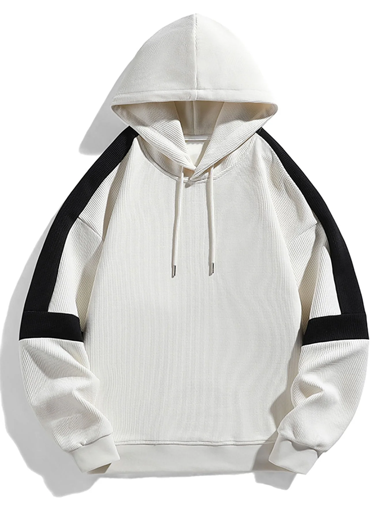 Remi | Color Block Waffle Hoodie - Image 7