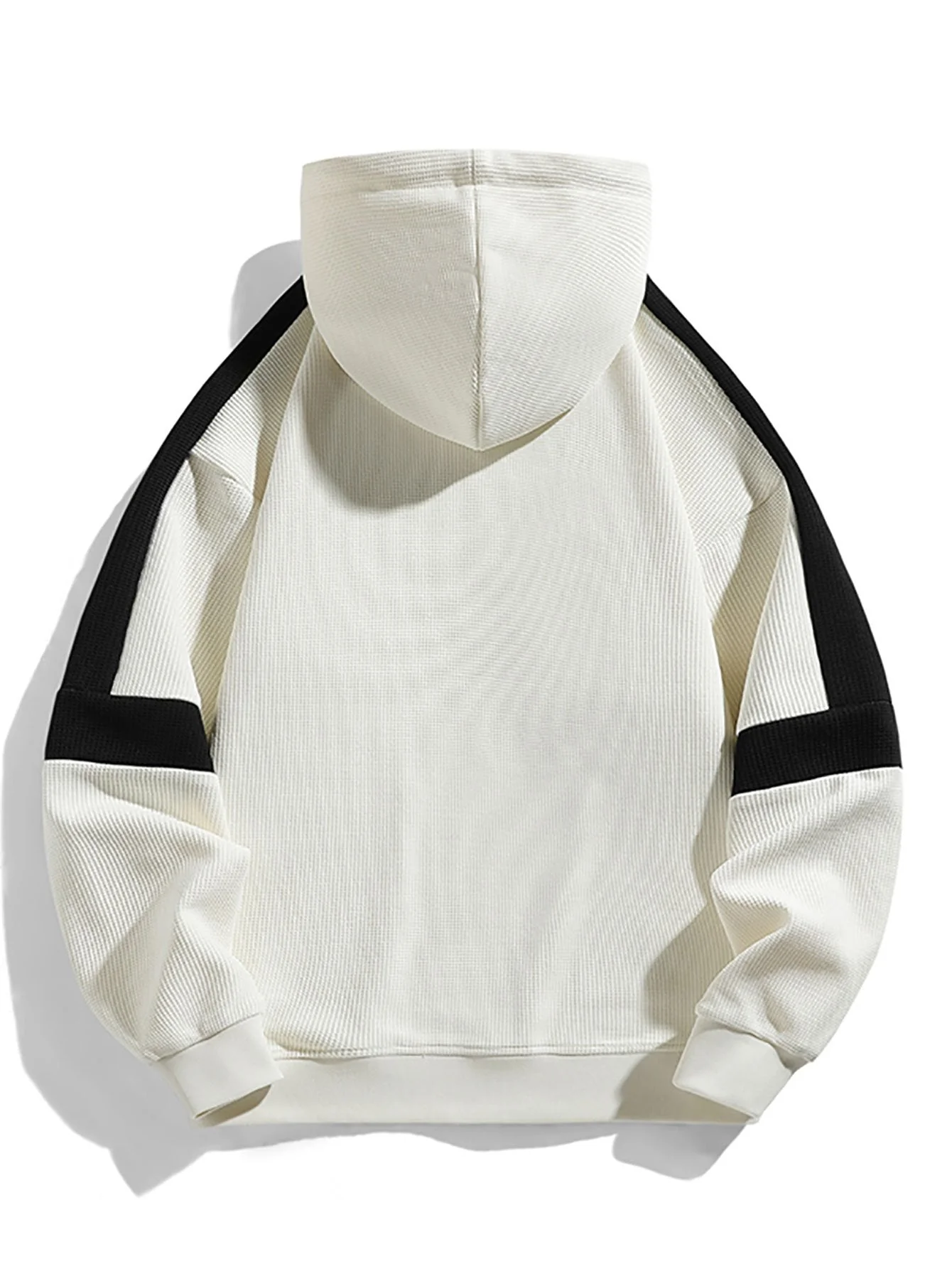 Remi | Color Block Waffle Hoodie - Image 8