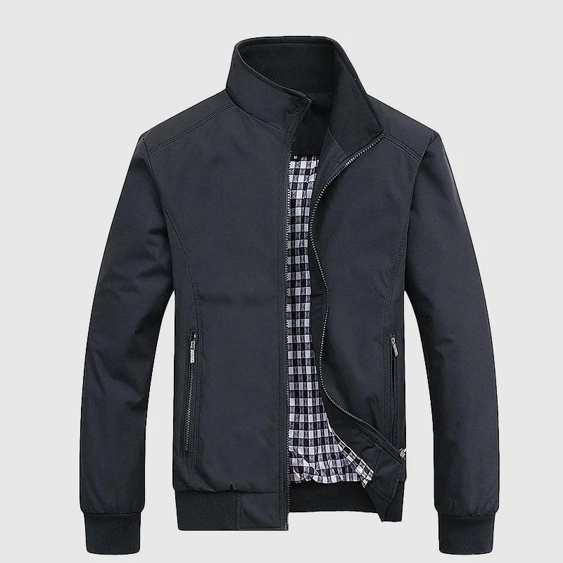Renzo® | Marco De Luca Slim Bomber Jacket