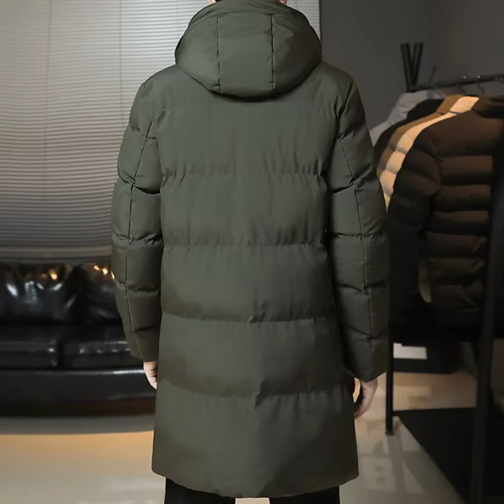 Renzo | Elegant long winter coat - Image 7