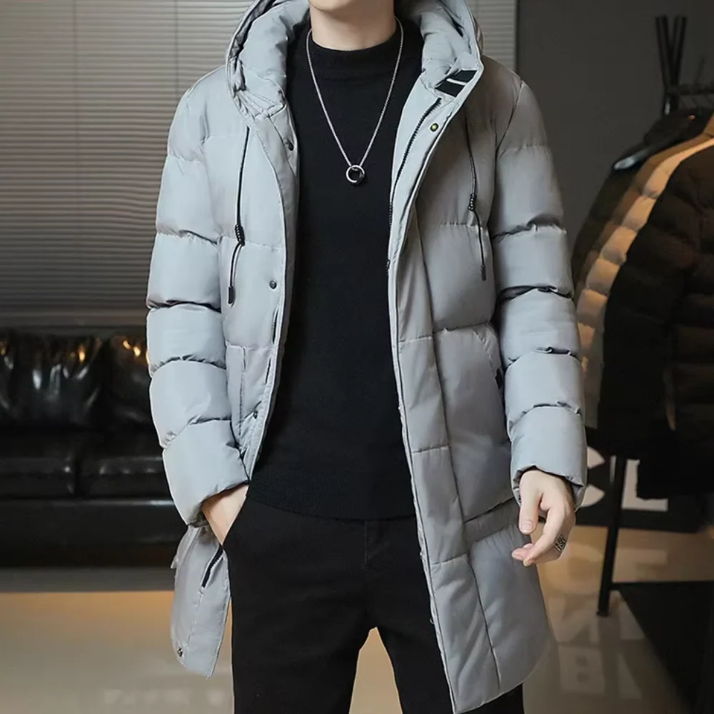 Renzo | Elegant long winter coat - Image 8