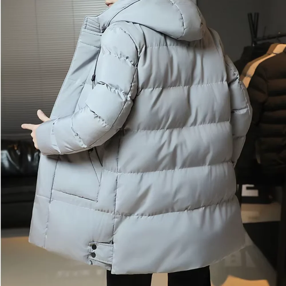 Renzo | Elegant long winter coat - Image 9