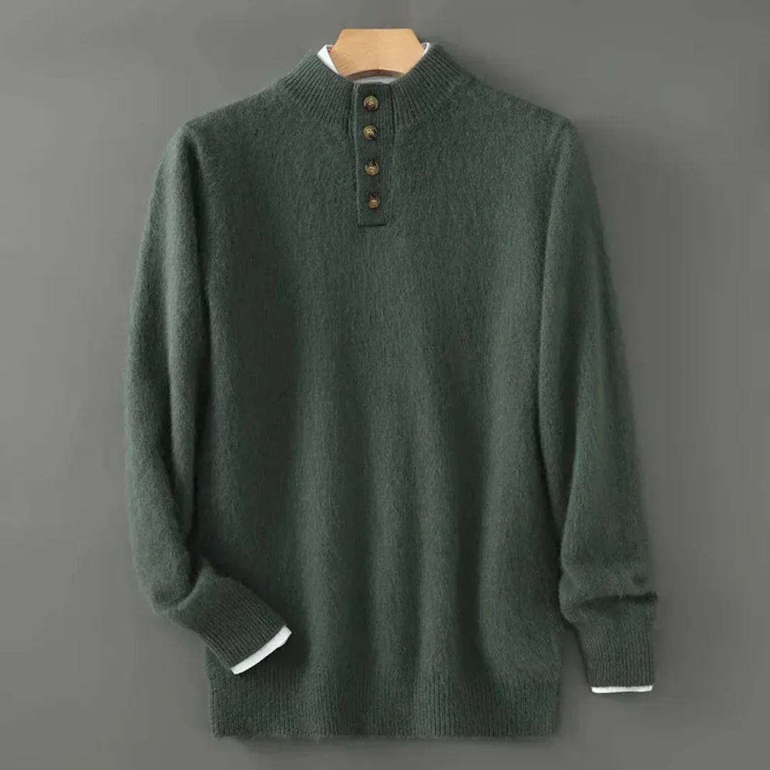 Renzo | Neck Cashmere Sweater - Image 4