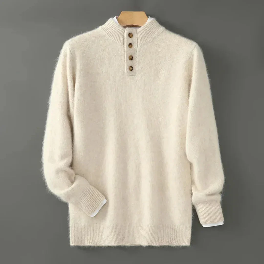 Renzo | Neck Cashmere Sweater - Image 5