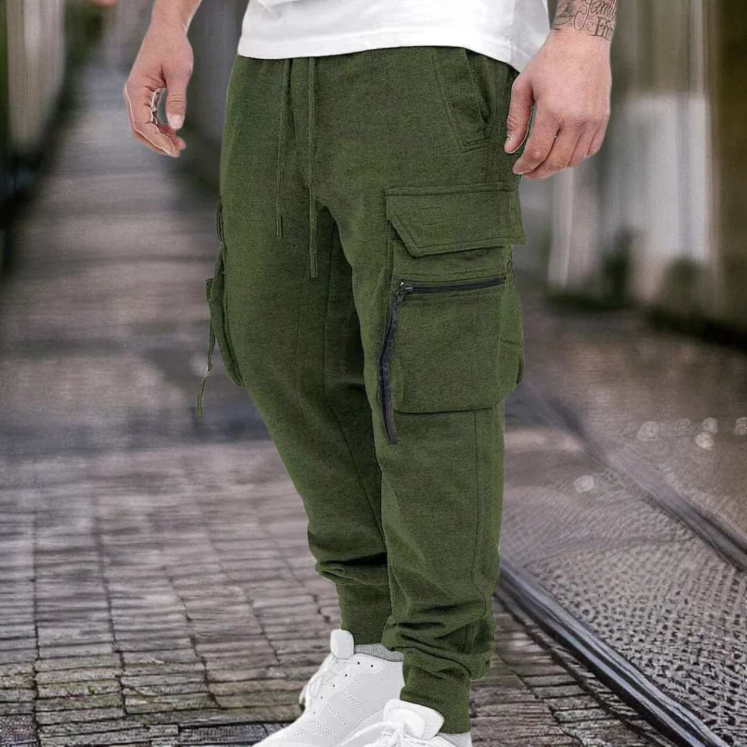Restituto® | Fashionable Leisure Trousers In Cargo Design - Image 2
