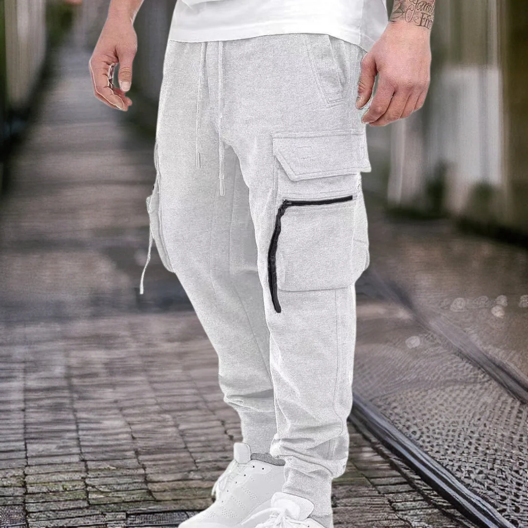 Restituto® | Fashionable Leisure Trousers In Cargo Design - Image 3