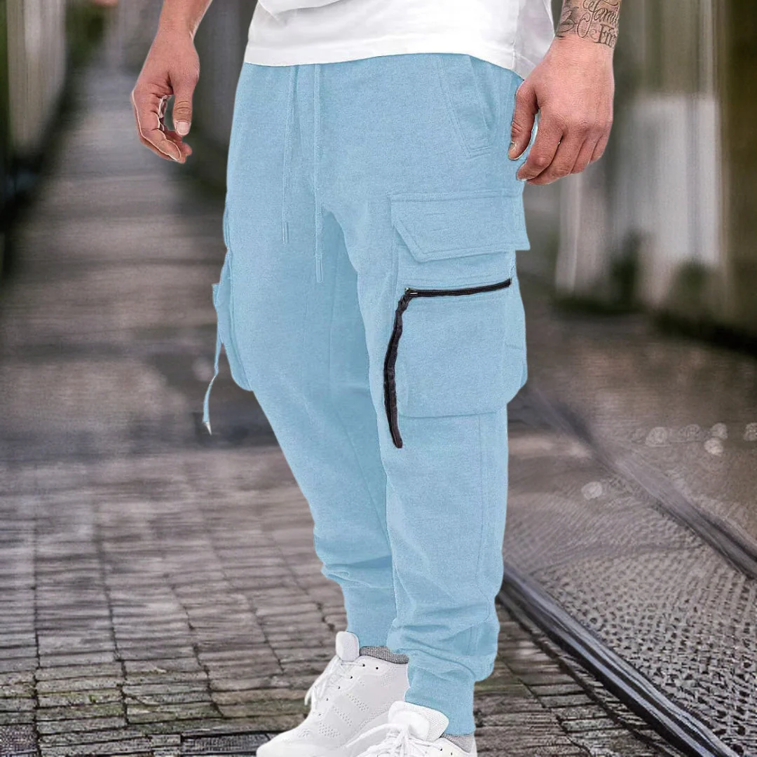 Restituto® | Fashionable Leisure Trousers In Cargo Design - Image 5