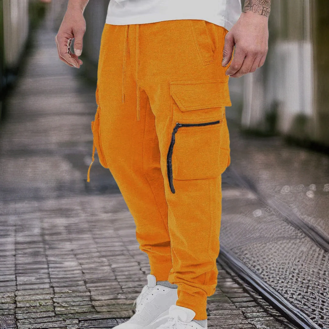 Restituto® | Fashionable Leisure Trousers In Cargo Design - Image 6