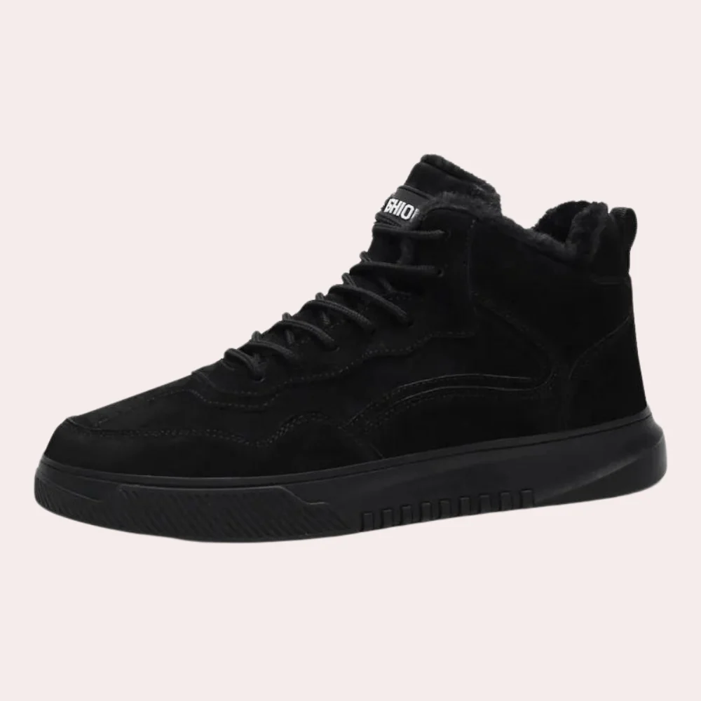 Reuben® | Men's Sporty High Top Winter Sneakers - Image 2