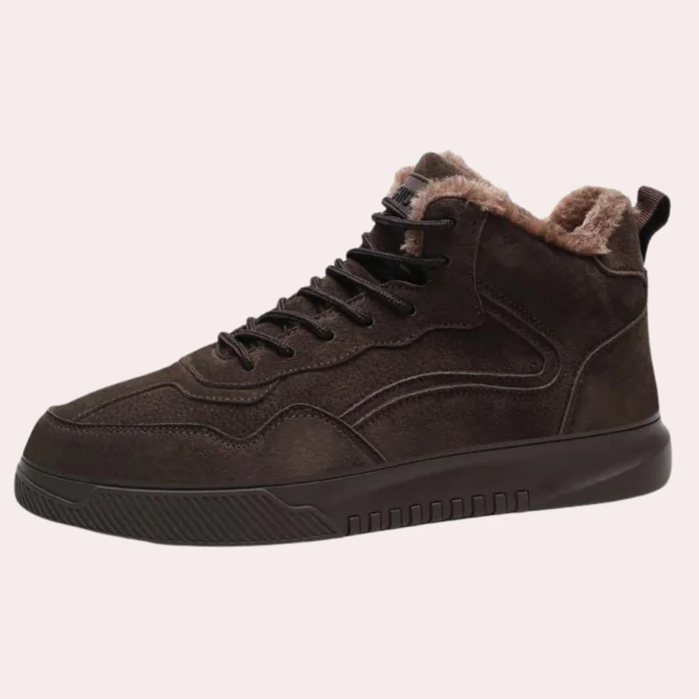 Reuben® | Men's Sporty High Top Winter Sneakers - Image 6