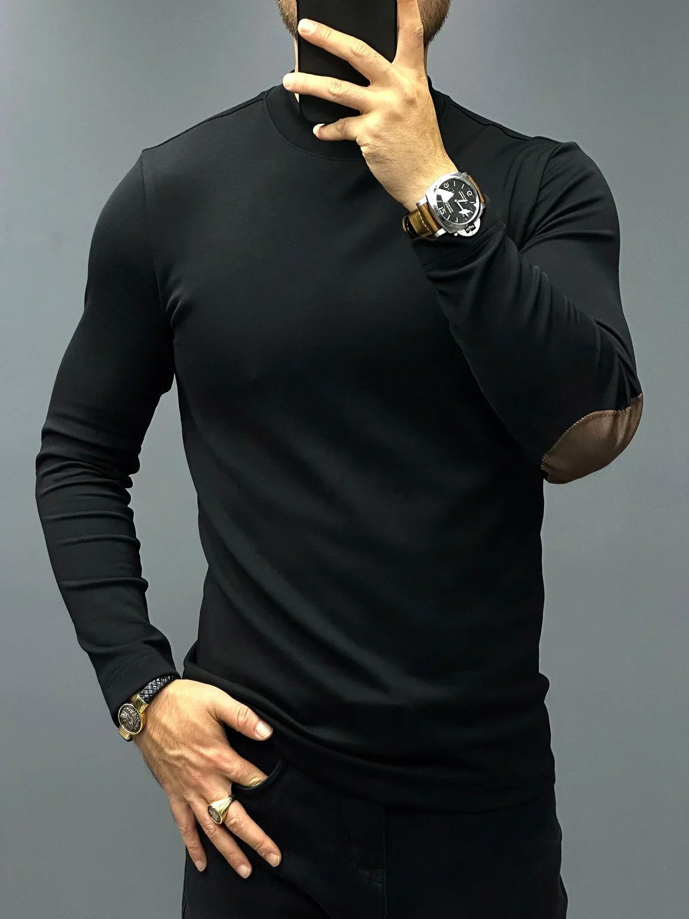 Rhett® | Close-fitting sweater with long sleeves - Image 12
