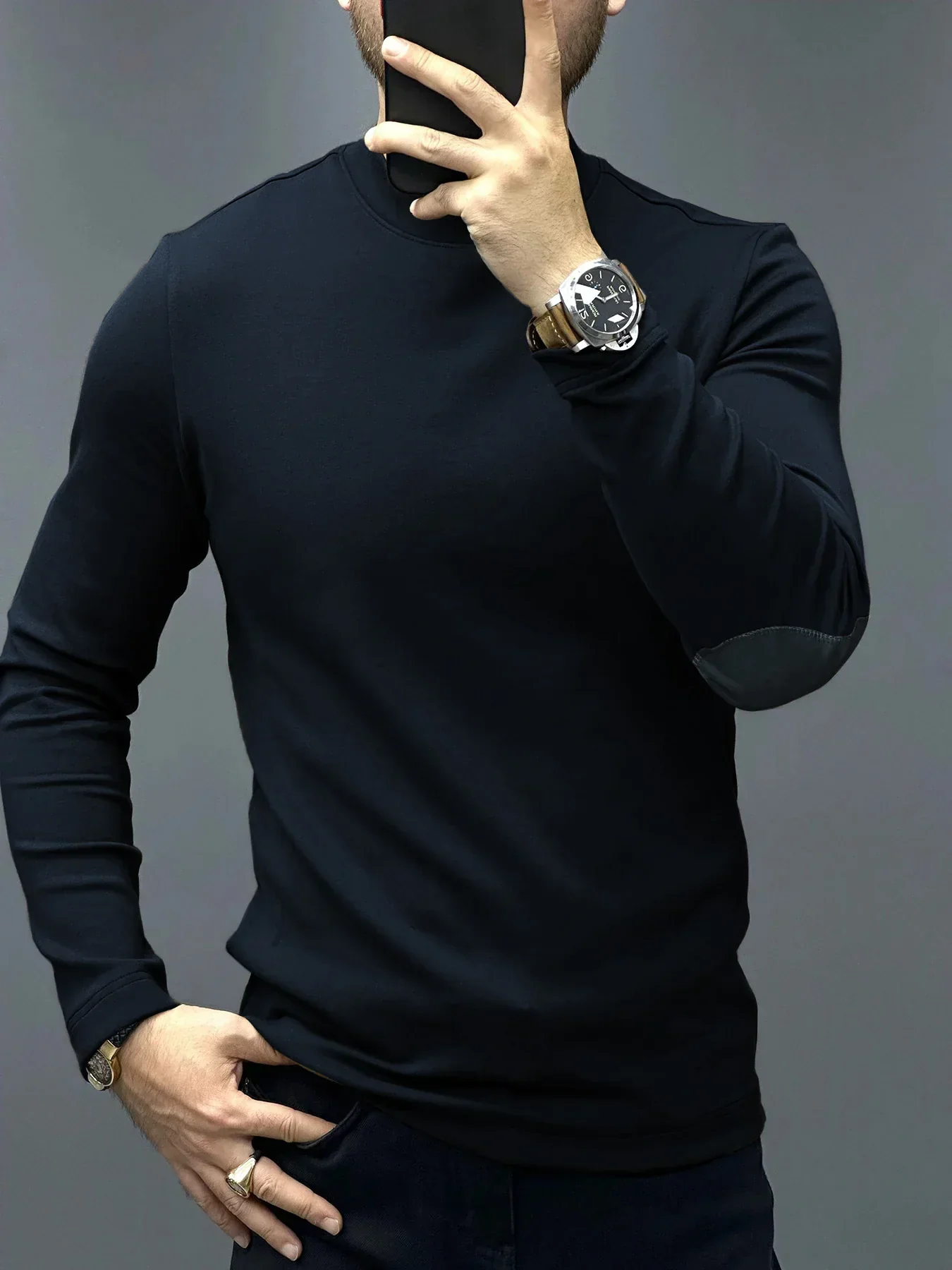 Rhett® | Close-fitting sweater with long sleeves - Image 19