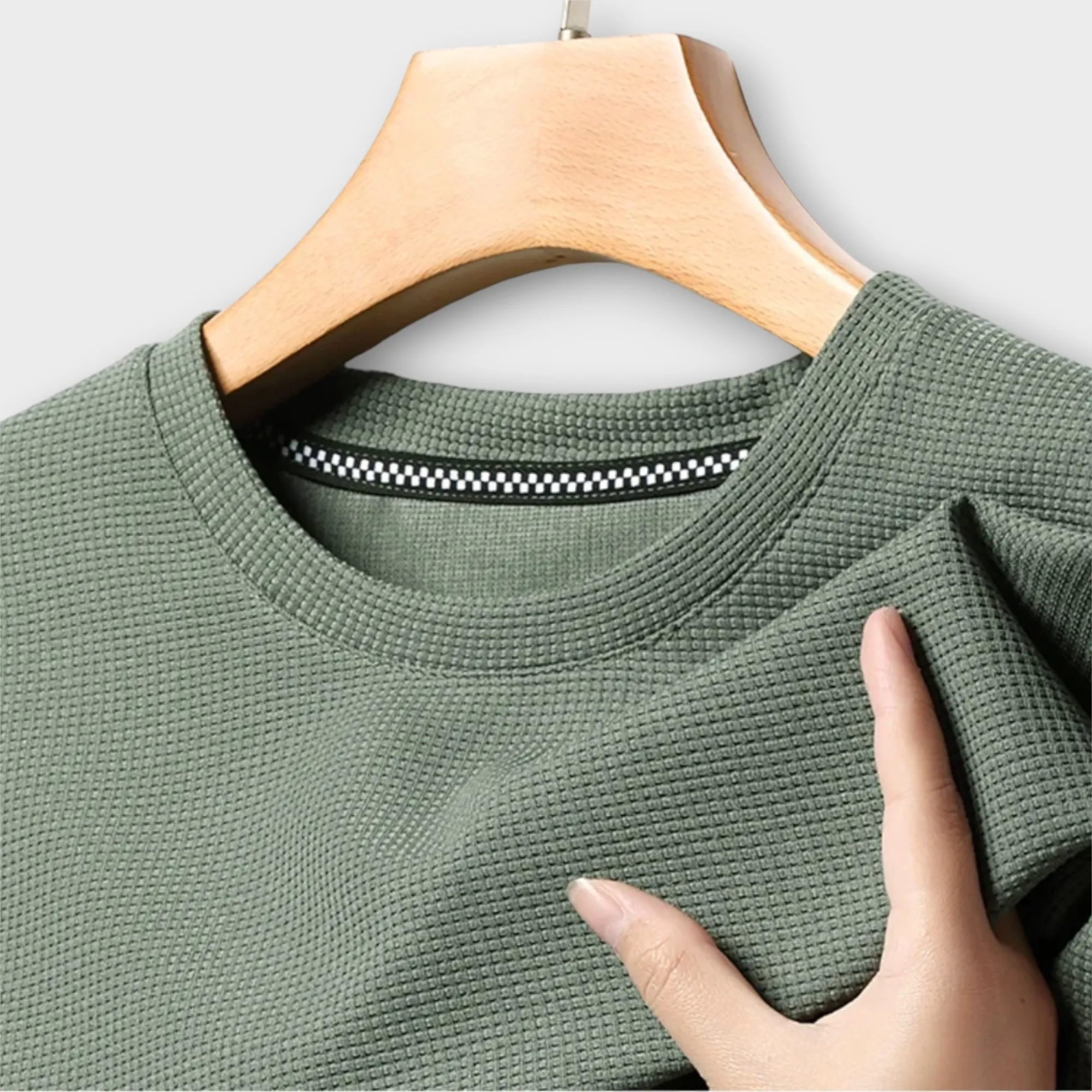 Rhett | Luca Romano Premium Cotton Crew Tee - Image 2