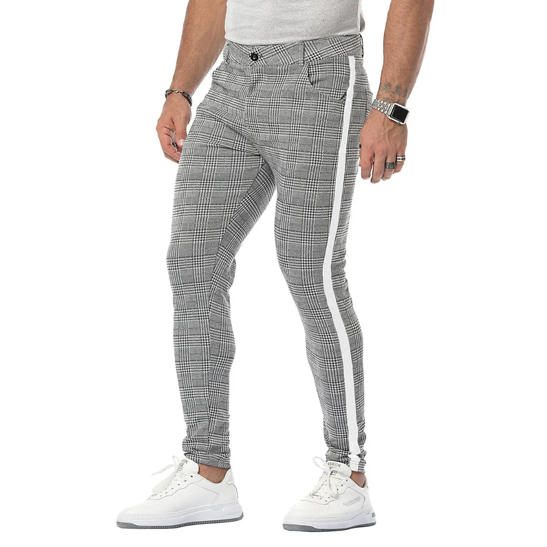 Rhys® | Checked Trousers For Men - Image 2