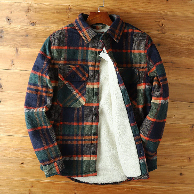 Rhys® | Outlander Flannel Sherpa Jacket - Image 7