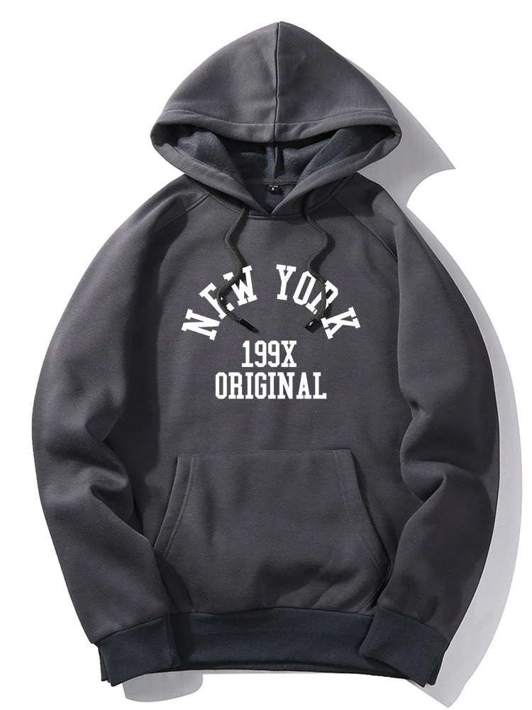 Rhys | New York Print Hoodie - Image 2