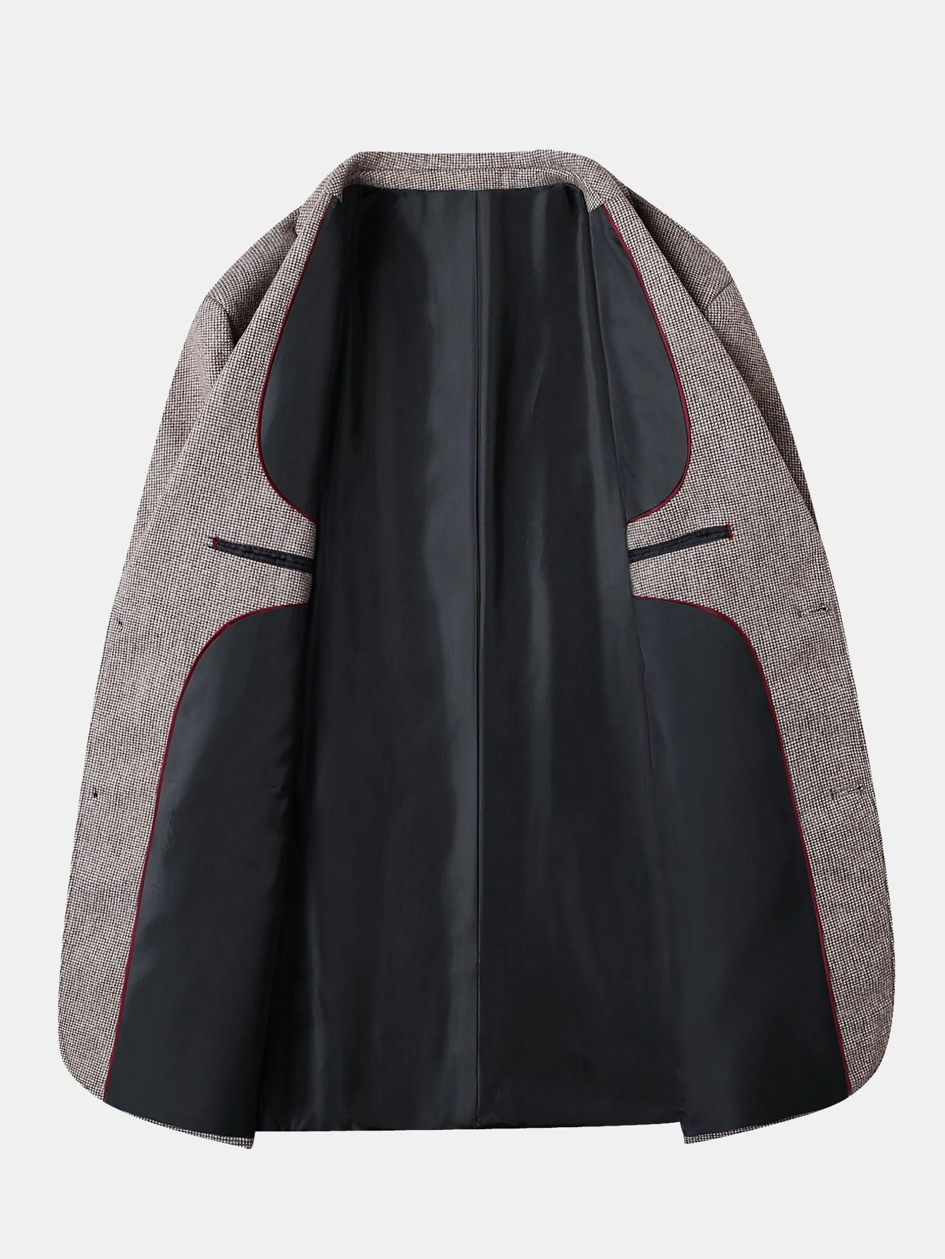 Rhys | Wool Look Fine Check Blazer - Image 10