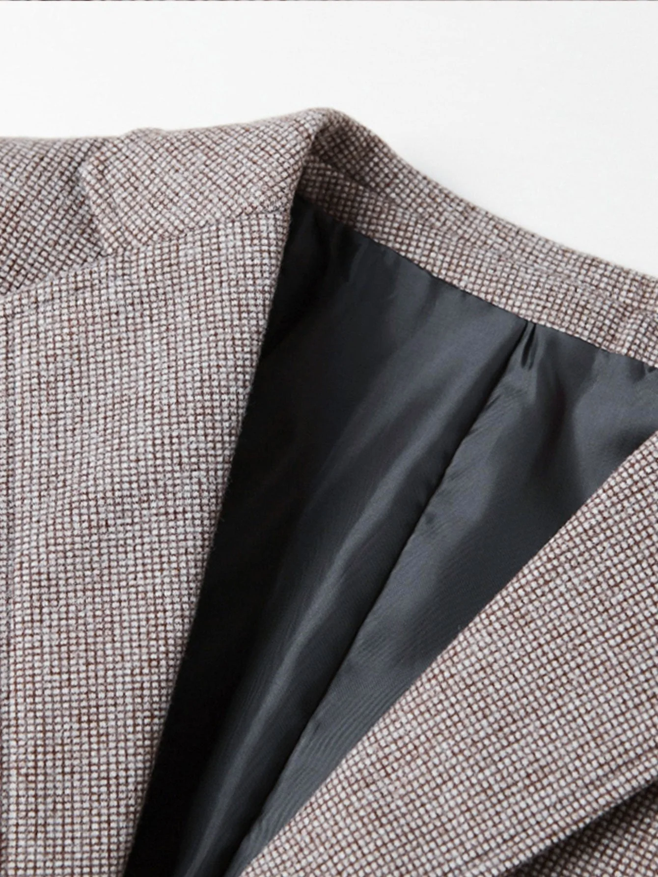 Rhys | Wool Look Fine Check Blazer - Image 11