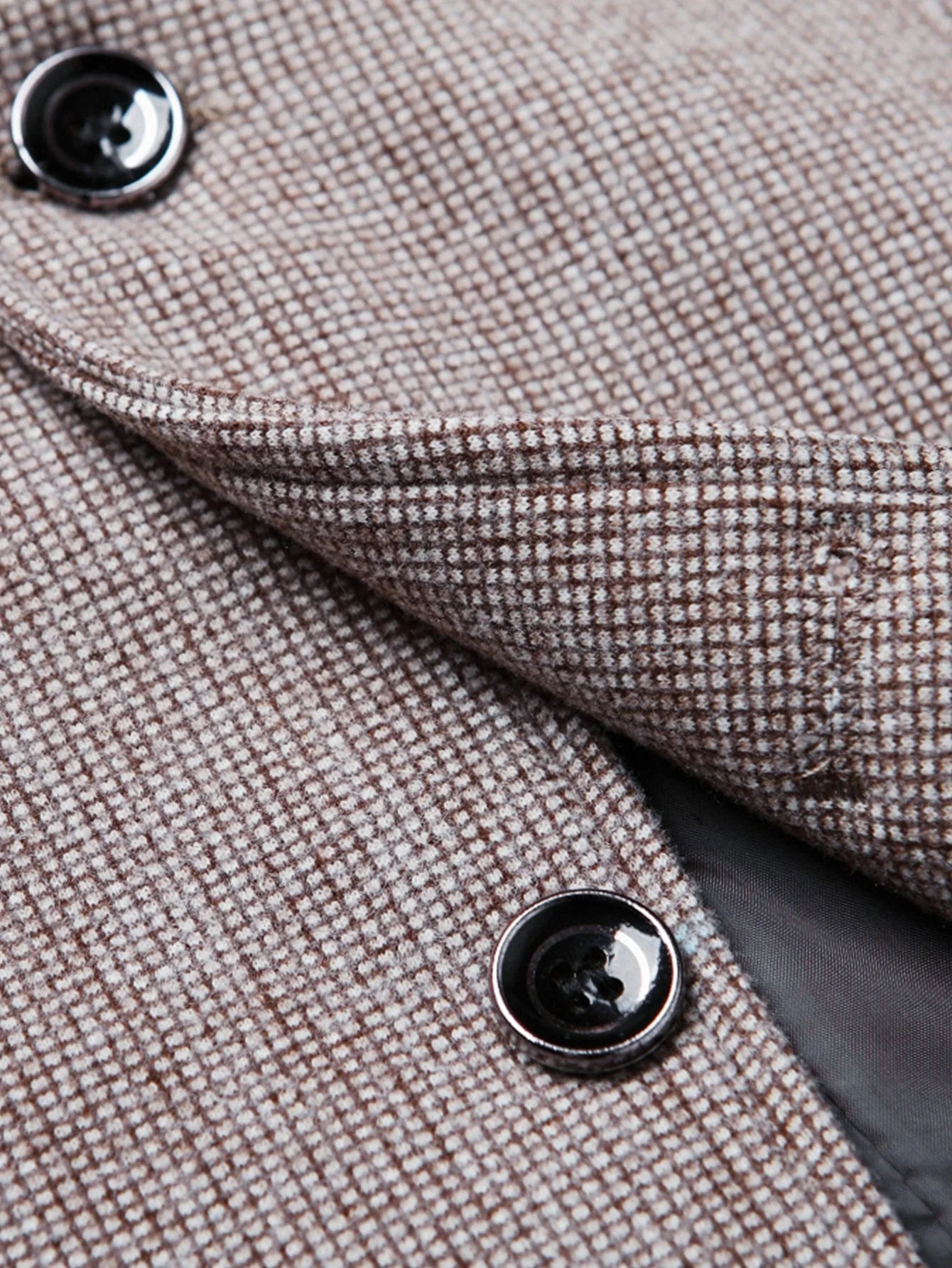 Rhys | Wool Look Fine Check Blazer - Image 12
