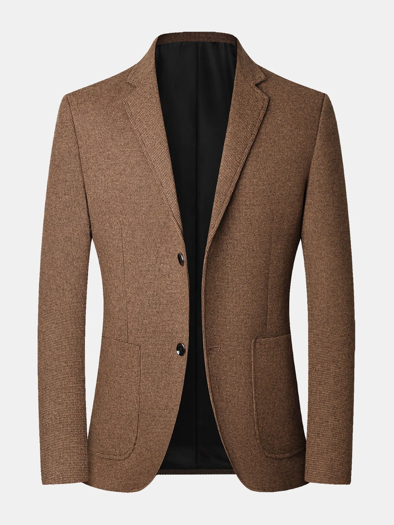Rhys | Wool Look Fine Check Blazer - Image 6