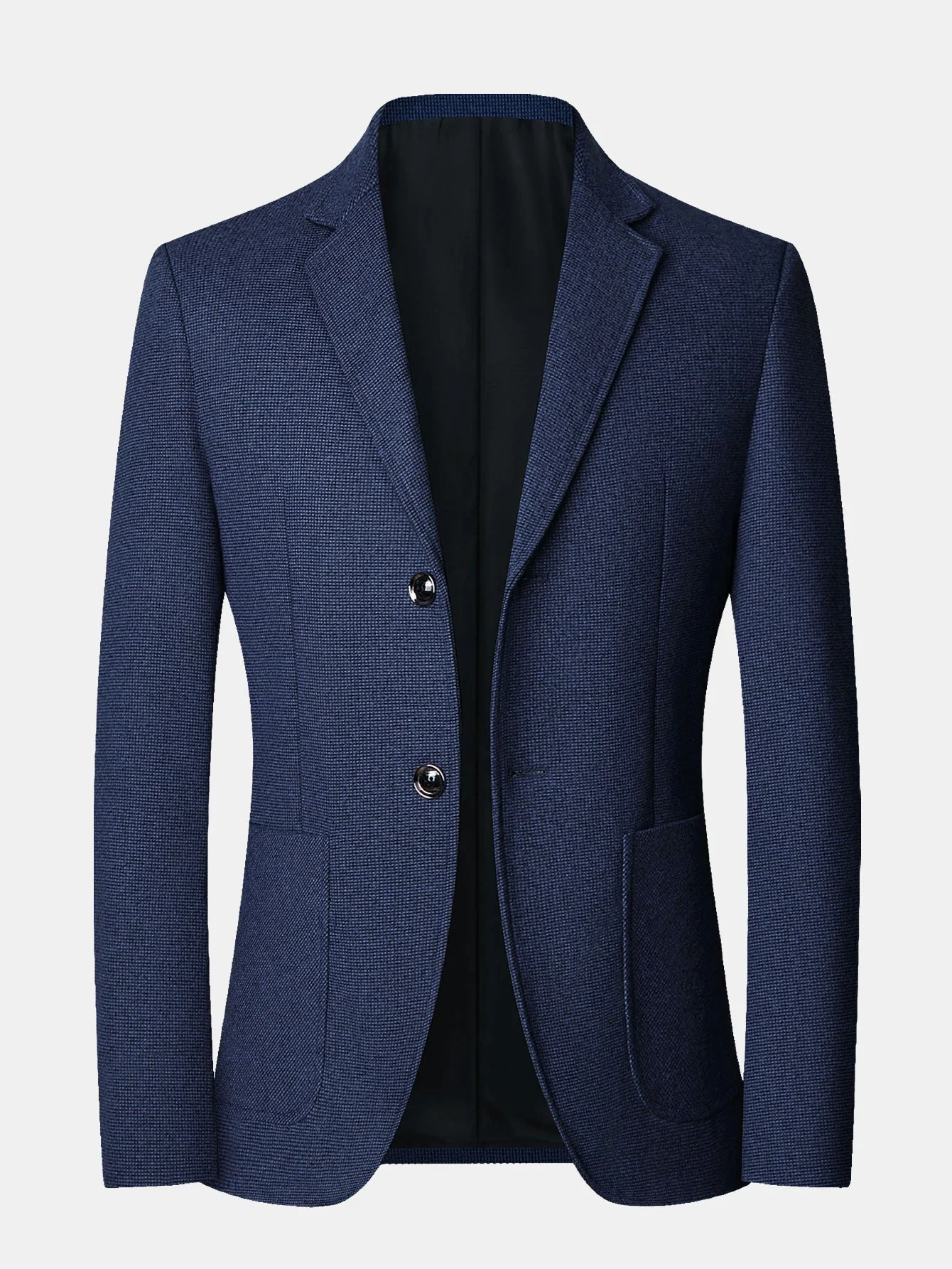Rhys | Wool Look Fine Check Blazer - Image 7