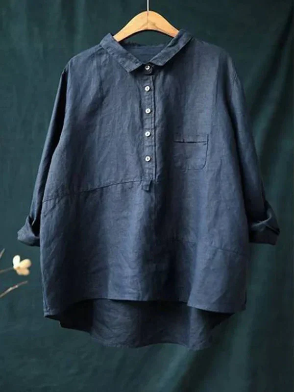 Ricardo® | Long-sleeved shirt with front pocket and buttons - Image 3