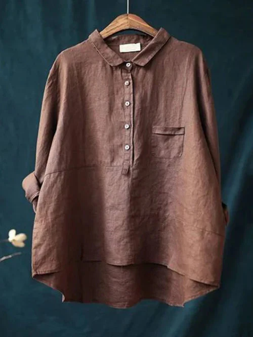 Ricardo® | Long-sleeved shirt with front pocket and buttons - Image 4