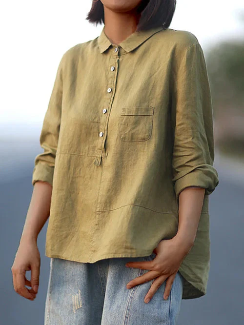 Ricardo® | Long-sleeved shirt with front pocket and buttons - Image 9