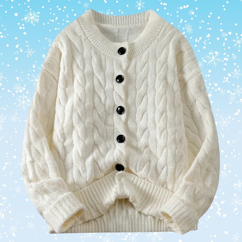 Ricardo® | Sweater with long sleeves and button - Image 2