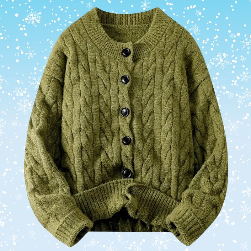 Ricardo® | Sweater with long sleeves and button - Image 3