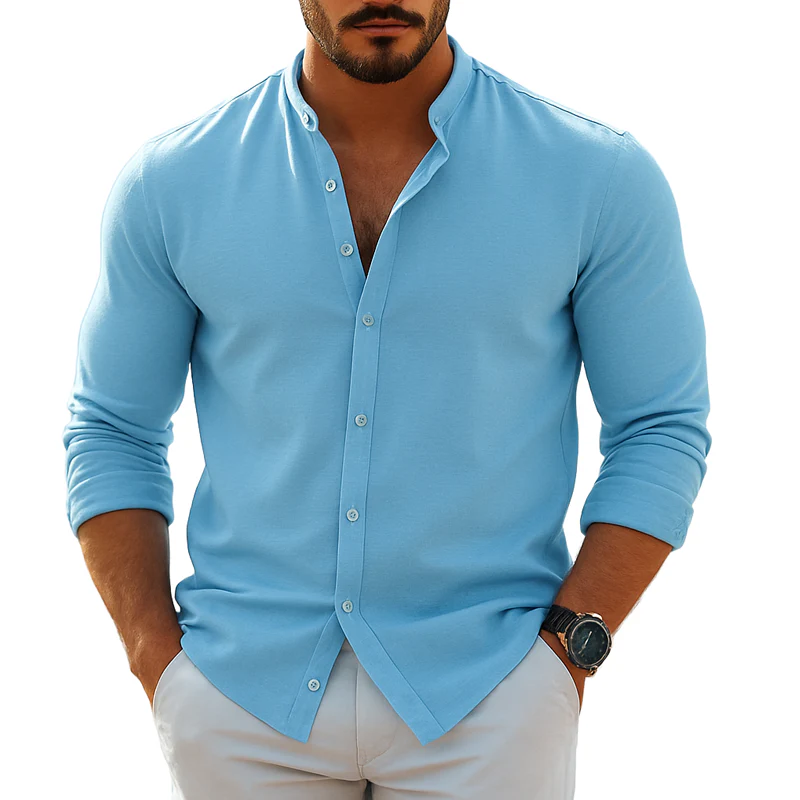 Ricardo | Men'S Casual Loose Long Sleeve Shirt - Image 2