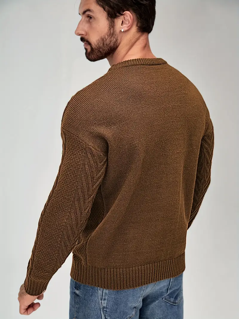 Richard® | Rib Knit Sweater For Men - Image 6