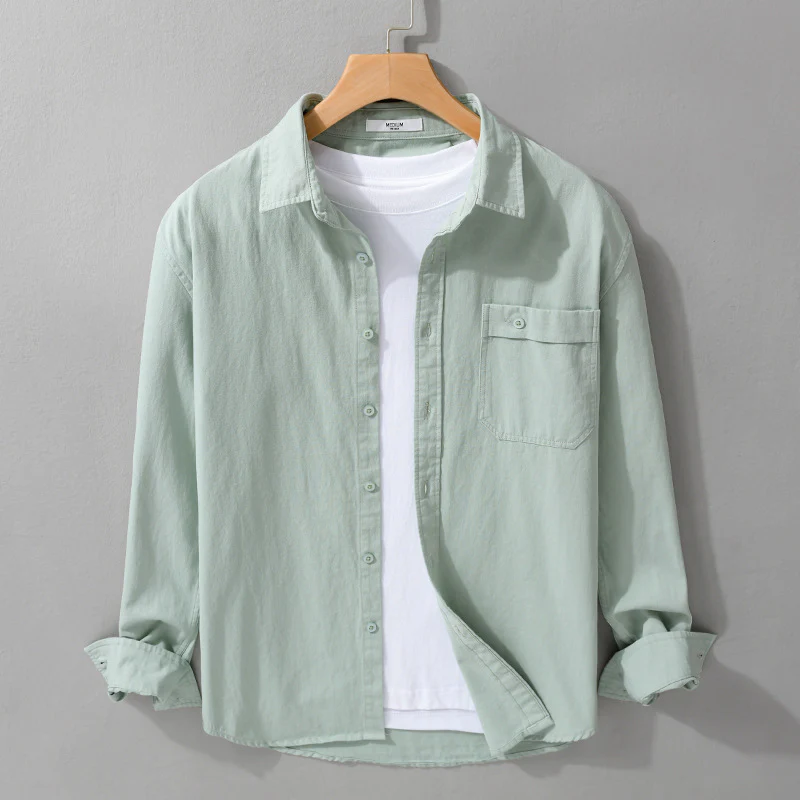 Richard | Carter Linen Cotton Shirt - Image 5