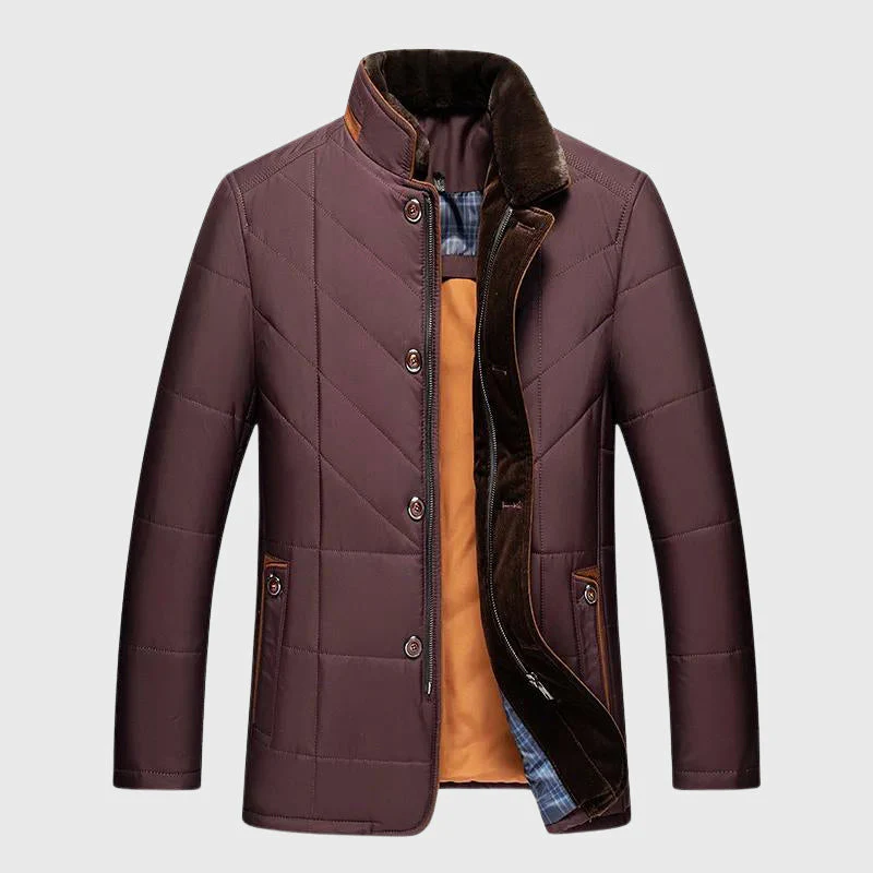 Rico® | Davide Costa Quilted Winter Jacket - Image 3