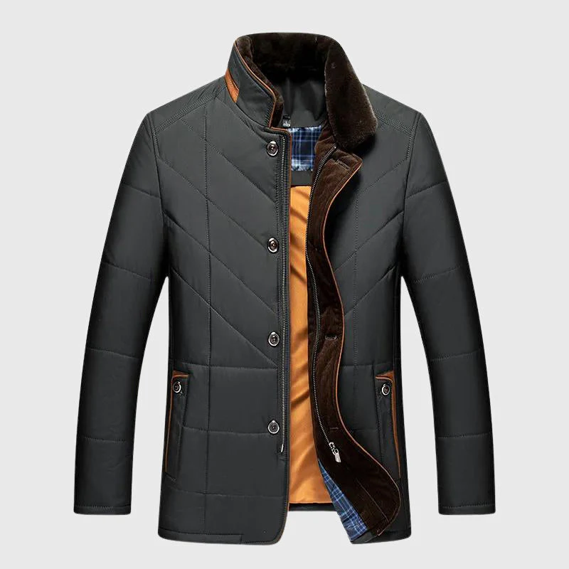 Rico® | Davide Costa Quilted Winter Jacket - Image 4