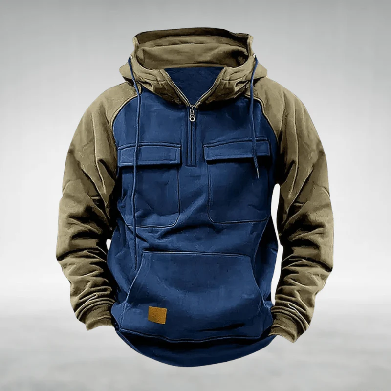 Rico® | Men’s Utility Style Two Tone Hoodies - Image 2
