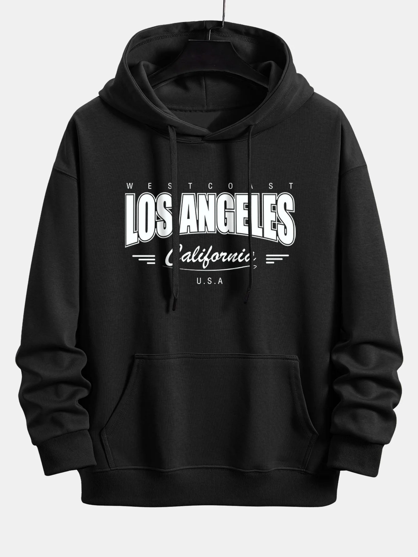 Riggs | Los Angeles Print Relax Fit Hoodie - Image 2