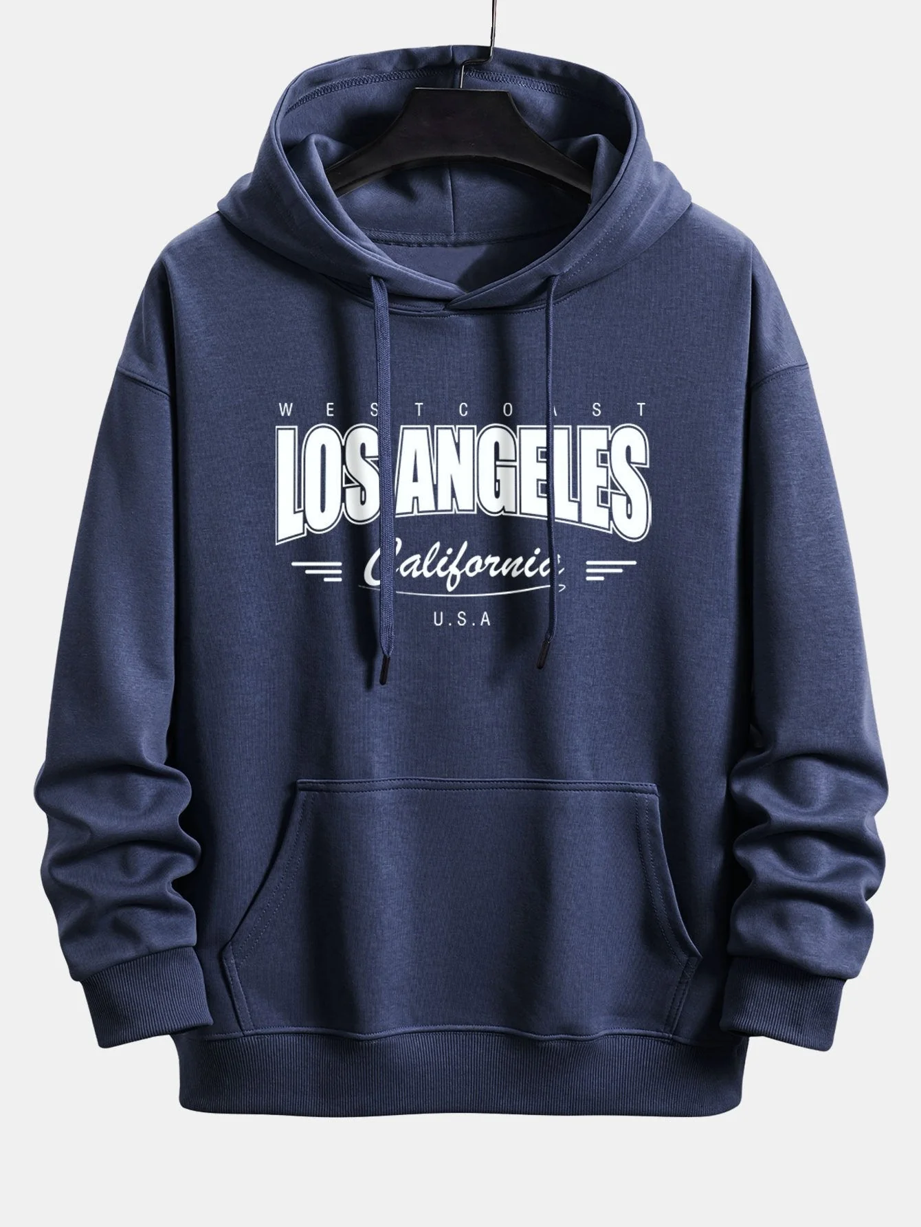 Riggs | Los Angeles Print Relax Fit Hoodie - Image 5